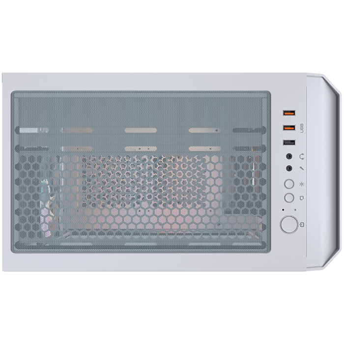 COUGAR MX430 Air RGB PC Case, Mid Tower, White [3]