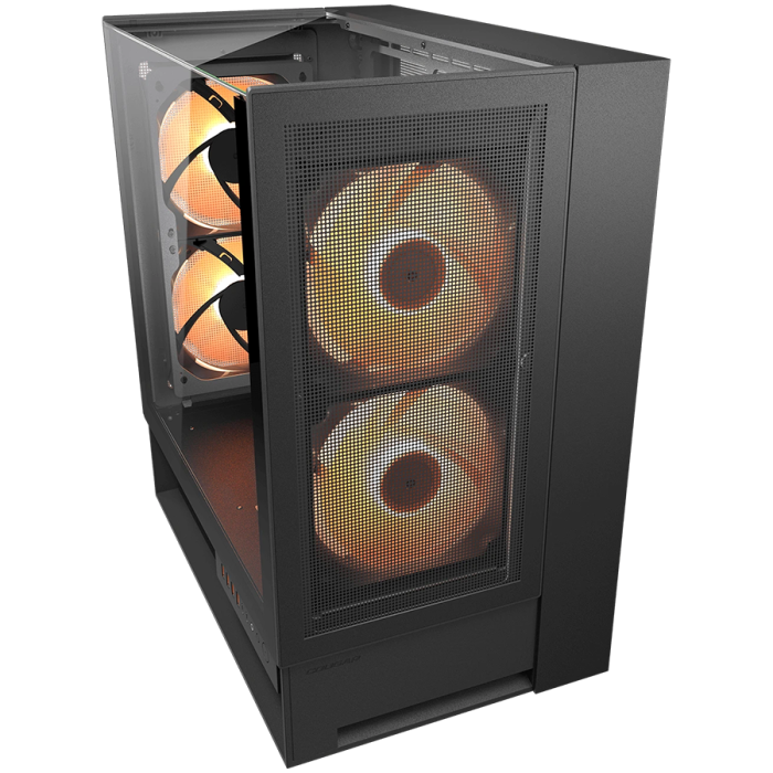 COUGAR OmnyX PC Case, Mid Tower, Black [4]