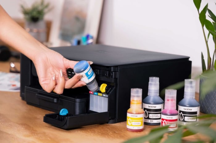 Brother DCP-T530DW DCPT530DWYJ1 multifunctional inkjet Color Duplex Wifi Garantie 5 ani [6]