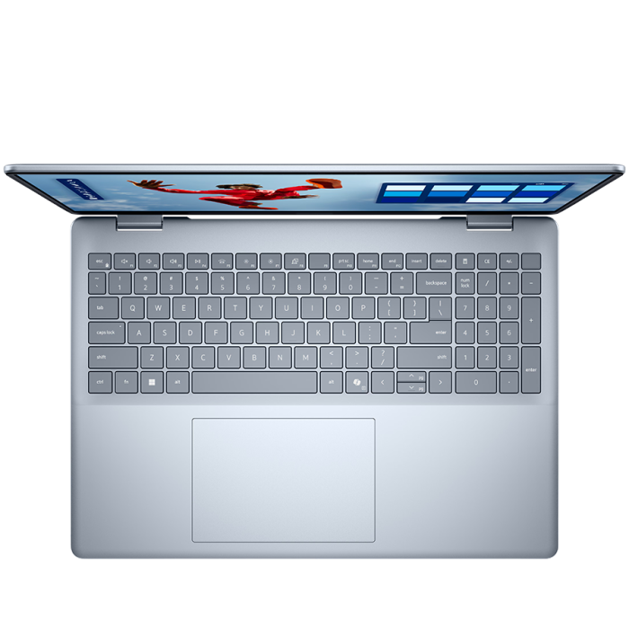 Dell 16 Plus,16" 16:10 FHD+(1920x1200)Touch 300nits,Intel Core Ultra 7 258V(8cores/4.8GHz),32GB 8533MT/s(onboard),1TB M.2 PCIe NVMe SSD,Intel Arc Graphics,BE201 Wi-Fi 7(2x2)+BT,Backlit Kb,FGP,4cell 64 [4]