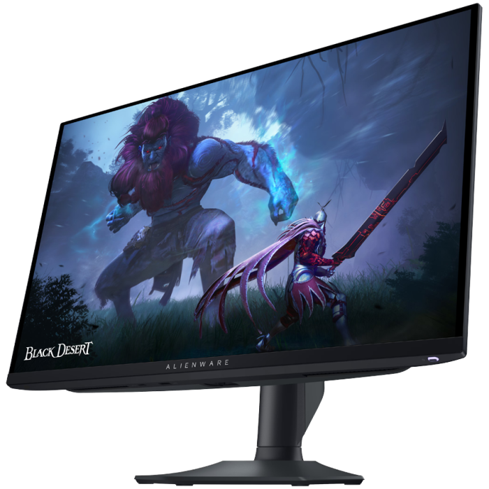 Dell Alienware AW2725DF Gaming Monitor, 27"(26.7") QD OLED QHD 2560x1440 360Hz AG, 1000 cd/m2 (HDR peak), 1.5m:1, 0.03ms, 178/178, 2xDP 1.4, 1xHDMI 2.1, 1xUSB Type-B up, 3xUSB Type-A down, 1xUSB Type- [3]