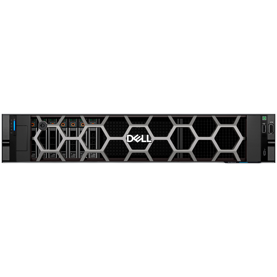 Server Rack DELL EMC PowerEdge R760xs, 2U, Intel Xeon Silver 4514Y, 32GB RAM, 960GB SSD, PERC H755 (PowerEdge R760xs) [2]