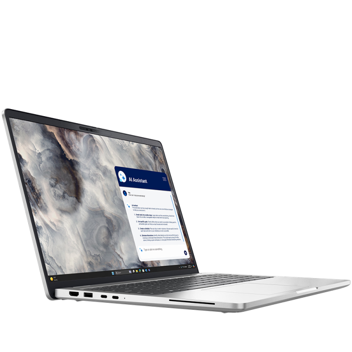 Dell Pro 16 Plus,16"FHD+(1920x1200)300nits 45% NTSC,Intel Core Ultra 7 265U(12cores/5.3GHz)vPro,32GB(1x32)5600MT/s,1TB TLC SSD,Integrated Intel Graphics,BE201 Wi-Fi 7(2x2)+BT5.4,Backlit Kb,FGP,3cell 5 [2]