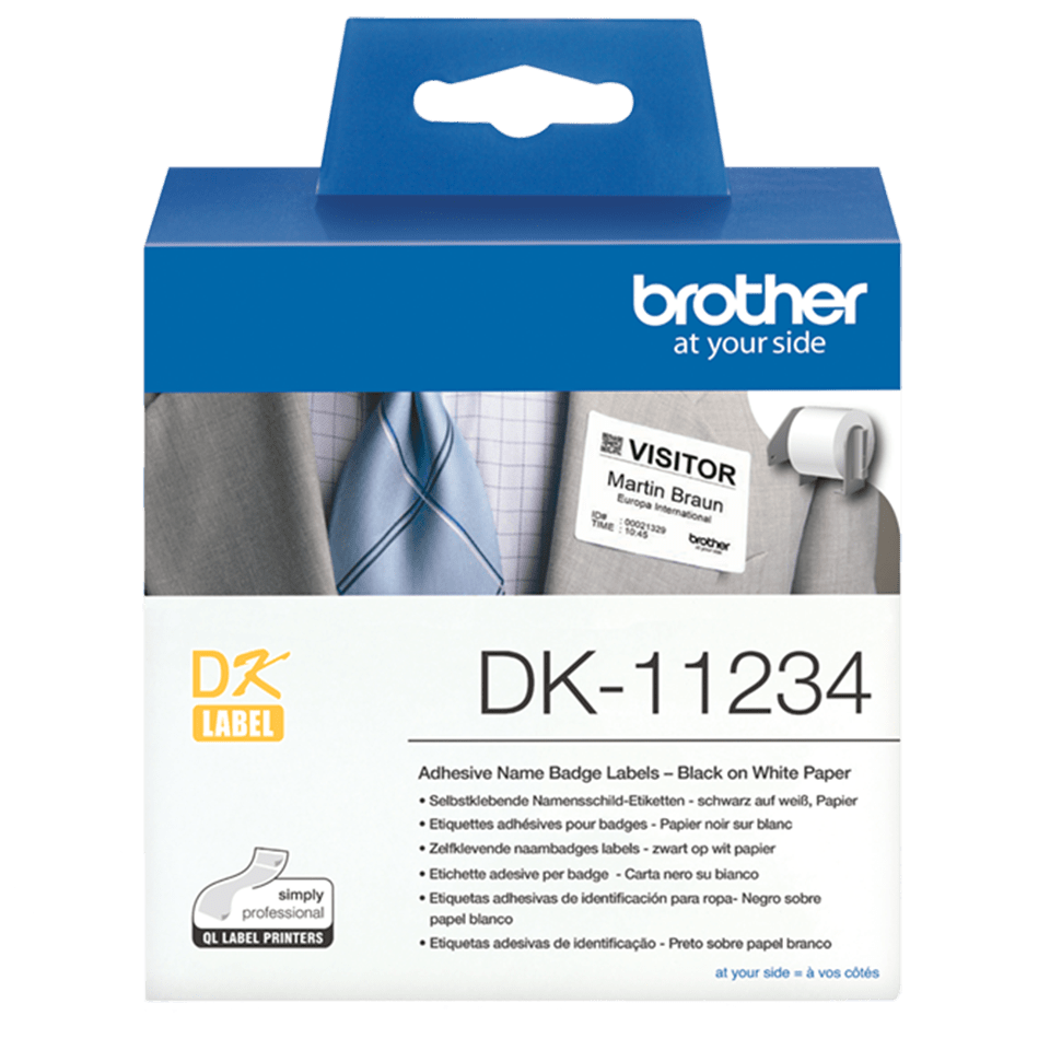 DK11234 NAME BADGE LABELS [2]