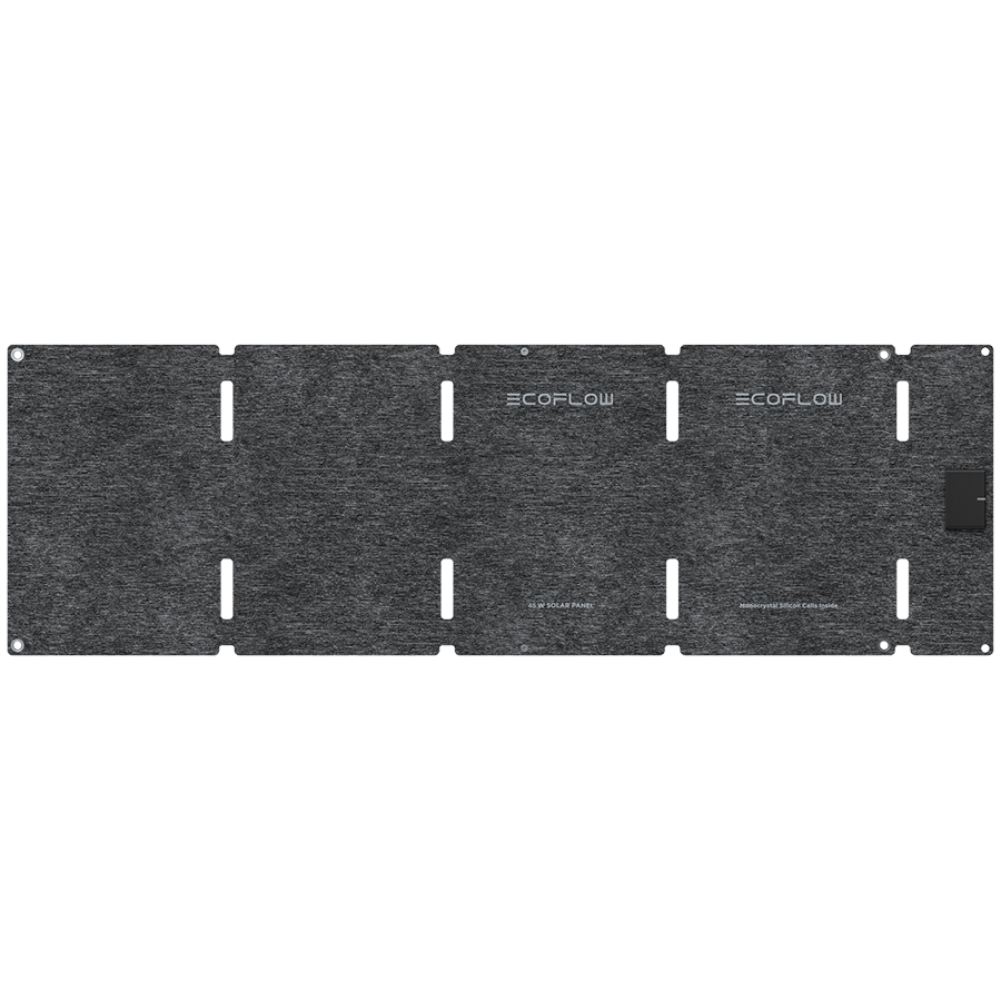 EcoFlow 45W Portable Solar Panel, Rated Power:45 Watts, Type-C, 1.4kg, IP68 [5]