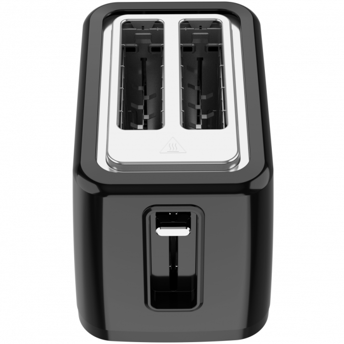 Electric Toaster, black, 220-240V, 50-60Hz, 780-930W, 2 slots, 3 modes, 7 browning levels [6]