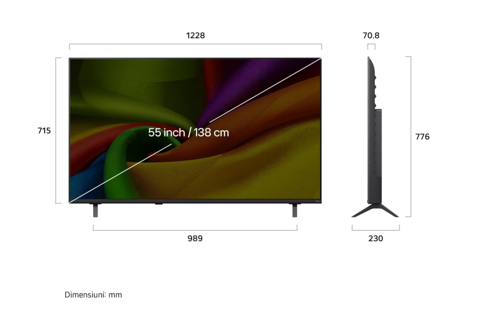 Televizor LG LED 55NU850B3LA 138 cm Smart 4K Ultra HD Clasa F - LG [9]