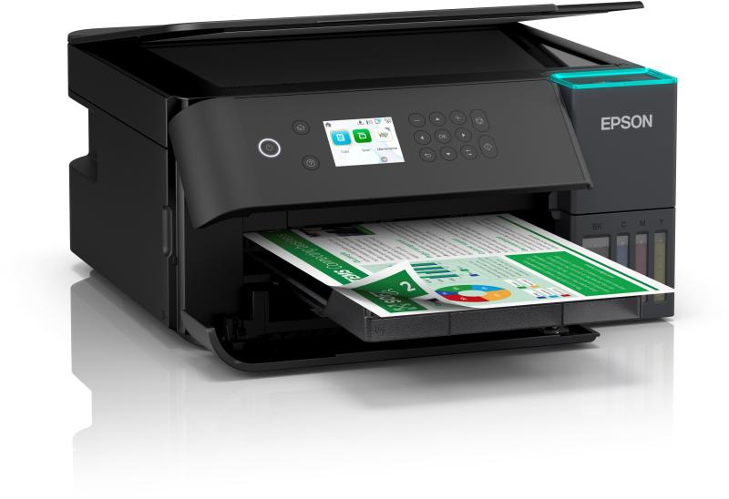 Multifunctional inkjet CISS Epson EcoTank L6360 A4 Wi-Fi Duplex (C11CL42401) - EPSON [2]