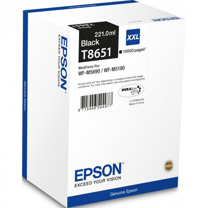 Cartus cerneala Epson Black cap. mare T865140 [1]