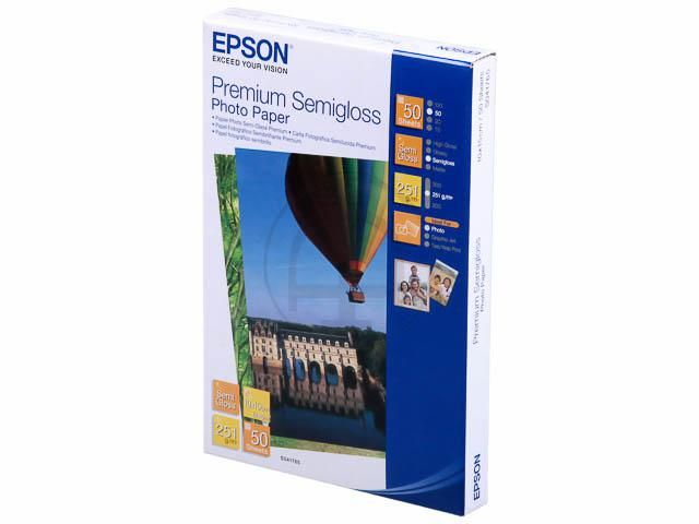 Hartie foto Epson S041765, dimensiune 10x15cm, 50 coli, tip semiglossy, greutate 251g/m2 [1]
