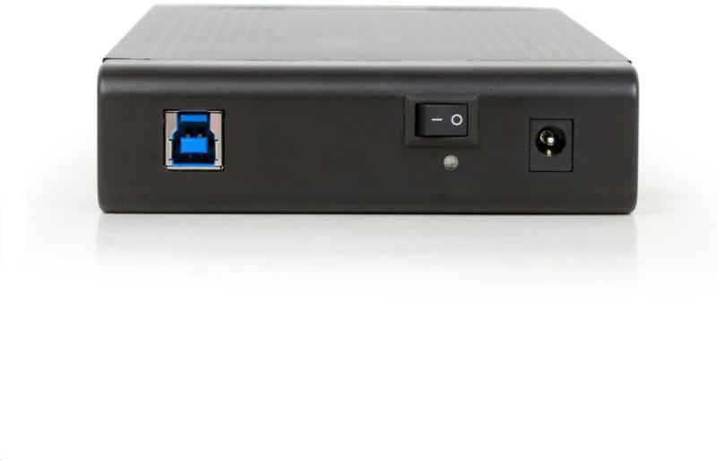 Carcasa externa HDD Gembird EE3-U3S-3 3.5 inch SATA USB 3.0 aluminiu negru [2]