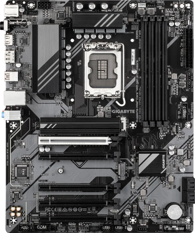 Placa de baza GIGABYTE B760 DS3H WF6E GEN5, Socket LGA1700, 4 x DDR5, 4 x SATA, 2 x M.2 (B760 DS3H WF6E GEN5) - GIGABYTE [2]