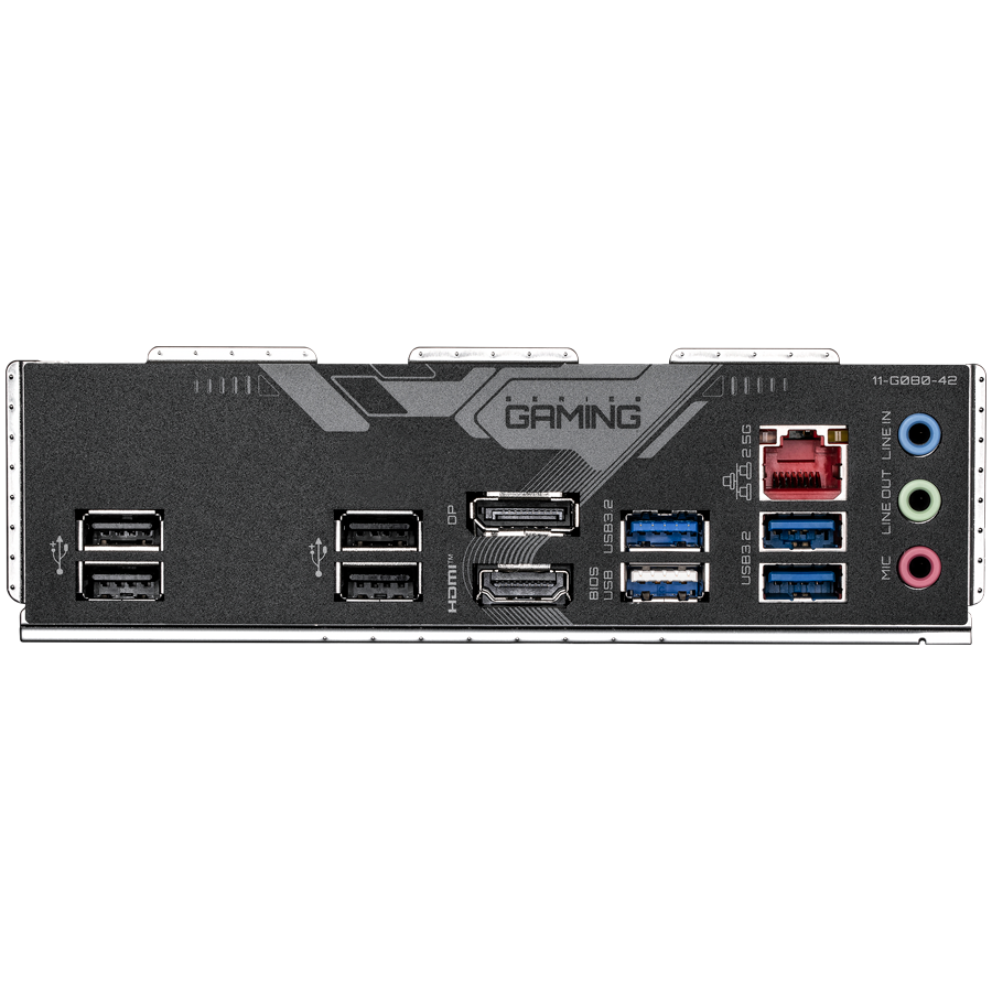 GIGABYTE Mainboard Desktop B760M GAMING X DDR4 GEN5 (LGA1700, 4xDDR4, 1xDP, 1xHDMI, 2.5GLAN, 1x PCIe x16 5.0, 2 x PCIe x16 PCIe 3.0 x4, 2xM.2, 4xSATAIII) mATX [4]