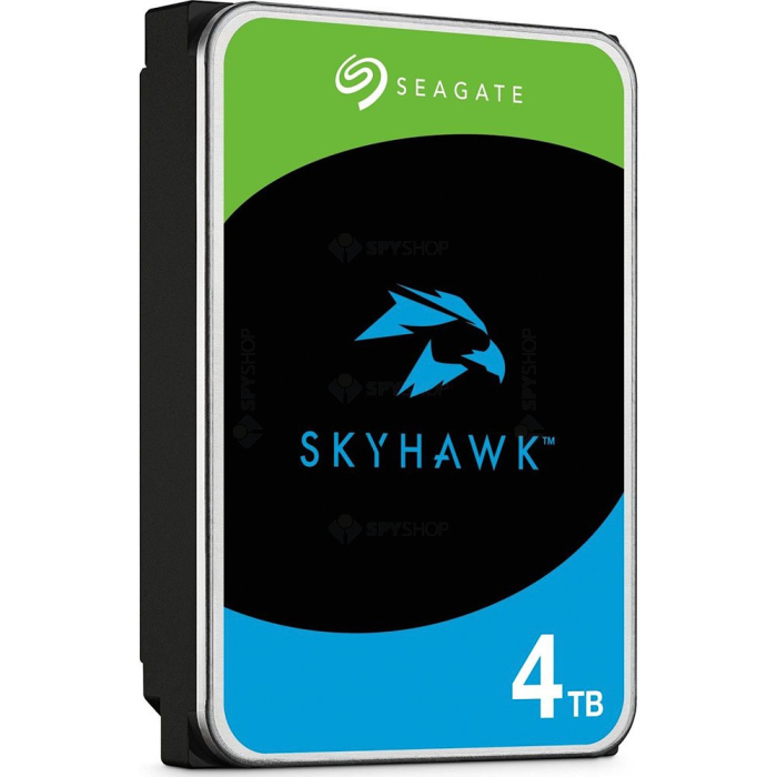 Hard Disk Surveillance Seagate SkyHawk 4TB, 3.5”, SATA III 6Gb/s, 5400RPM, 256MB Cache, CMR, 24/7 Video Surveillance – ST4000VX016 [2]