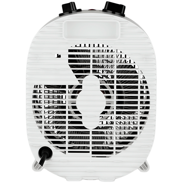 Heater. 2 Heating Levels (1000W/2000W). One Normal Wind Setting. Over heating protection. Tip-over switch protection. Adjustable Thermostat. [2]