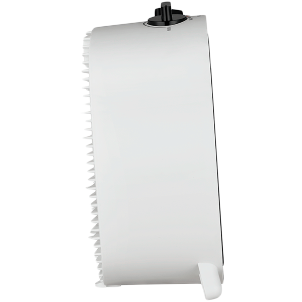 Heater. 2 Heating Levels (1000W/2000W). One Normal Wind Setting. Over heating protection. Tip-over switch protection. Adjustable Thermostat. [3]