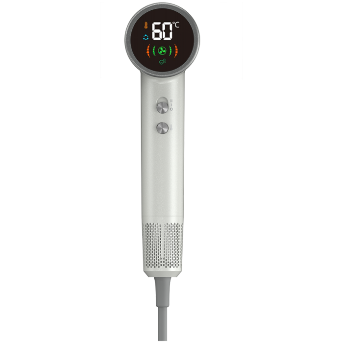High Speed Hair Dryer, 220V-240V~50-60Hz, 1500W, Ionizer, LCD, 6+circulation mode, 110000RPM, less than 75dB [3]