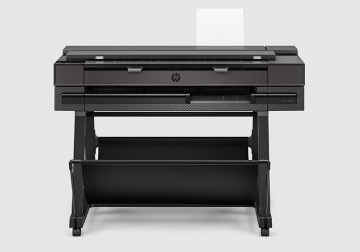 Plotter Multifunctional HP DesignJet T850 36 inch MFP Color Inkjet, Print/Scan/Copy, LAN, Wi-Fi [2]