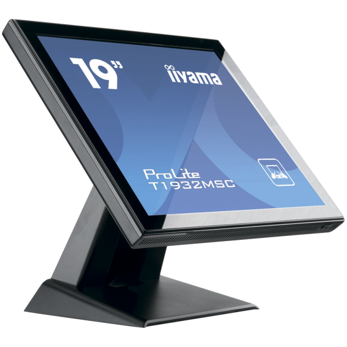 IIYAMA Monitor LED T1932MSC-B1S 19’’ 10pt IPS TOUCH 1280 x 1024 14ms 250 cd/m² projective capacitive IP54 VGA HDMI DP [4]