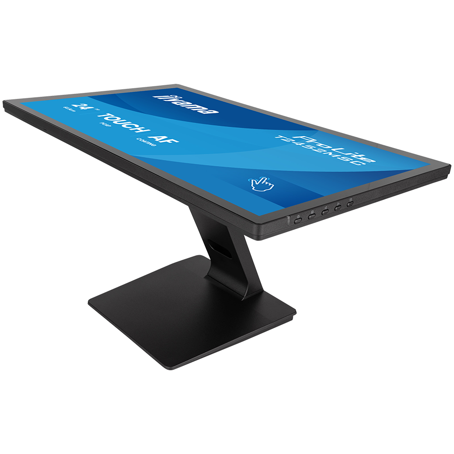 IIYAMA Monitor LED T2452MSC-B2 24" DeepContrast PCAP+ 10pt touchscreen 1920x1080 120Hz 400cd 5ms HDMI DP landscape, face-up tilt [6]