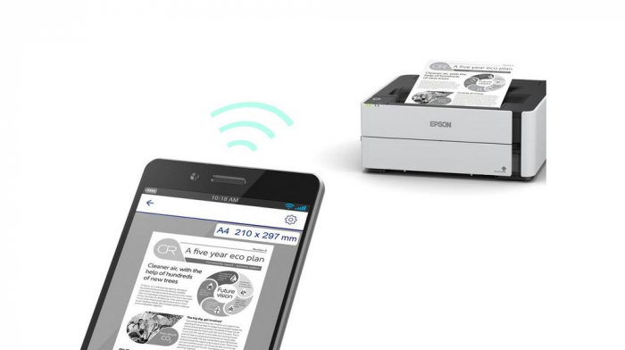 Imprimanta Epson M1180 , InkJet, Monocrom, Format A4, Duplex, Retea, Wi-Fi [5]