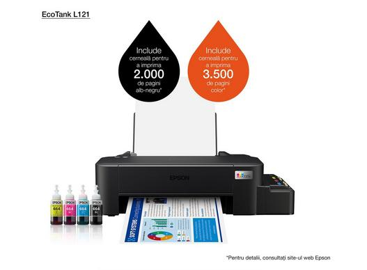Imprimanta color compacta Epson EcoTank L121 [2]