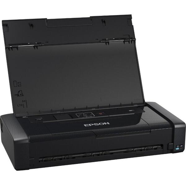Imprimanta Epson WorkForce WF-100W, InkJet, Color, Format A4, Wi-Fi, Portabila [2]
