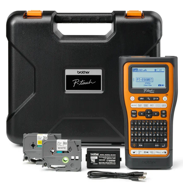 Imprimanta etichete Brother PT-E560BTVP Termica, Monocrom, Bluetooth [1]