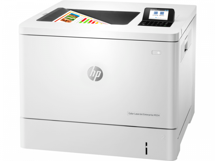 Imprimanta HP Color LaserJet Enterprise M554dn [2]