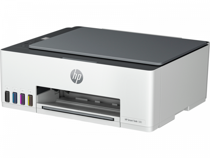 Imprimanta multifunctionala HP Smart Tank 580 All-in-One, InkJet CISS, Color, Format A4, Wi-Fi [3]