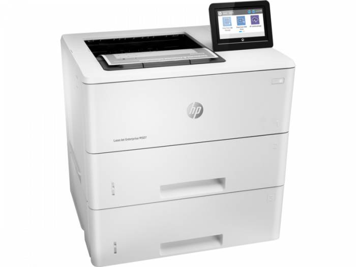 Imprimanta HP LaserJet Enterprise M507x, Monocrom, Format A4, Retea, Wi-Fi, Duplex [2]