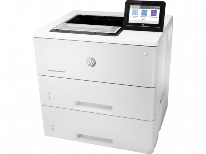 Imprimanta HP LaserJet Enterprise M507x, Monocrom, Format A4, Retea, Wi-Fi, Duplex [3]