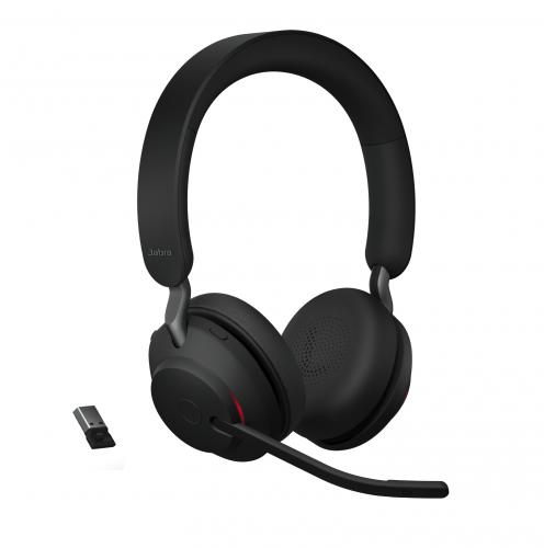 Casti wireless Jabra Evolve2 65 MS Stereo USB-A Bluetooth Black [2]