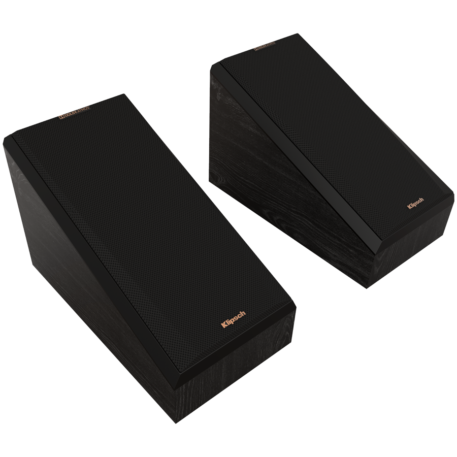Klipsch Reference Premiere RP-500SA II Dolby Atmos Surround Sound Speakers, Ebony, Pair [2]