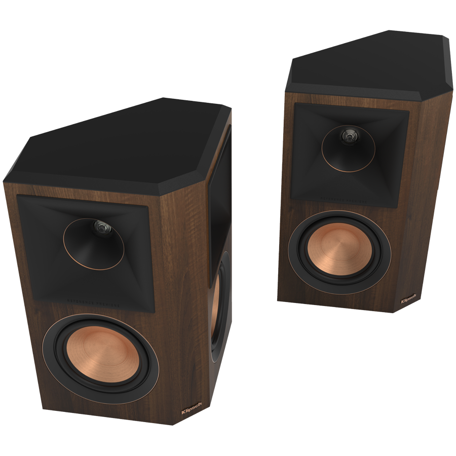 Klipsch Reference Premiere RP-502S II Surround Sound Speakers, Walnut, Pair [2]