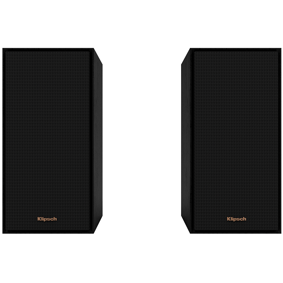 Klipsch Reference R-40M Bookshelf Speakers, Black, Pair [2]
