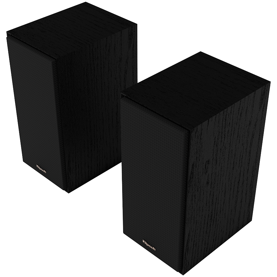 Klipsch Reference R-40M Bookshelf Speakers, Black, Pair [4]