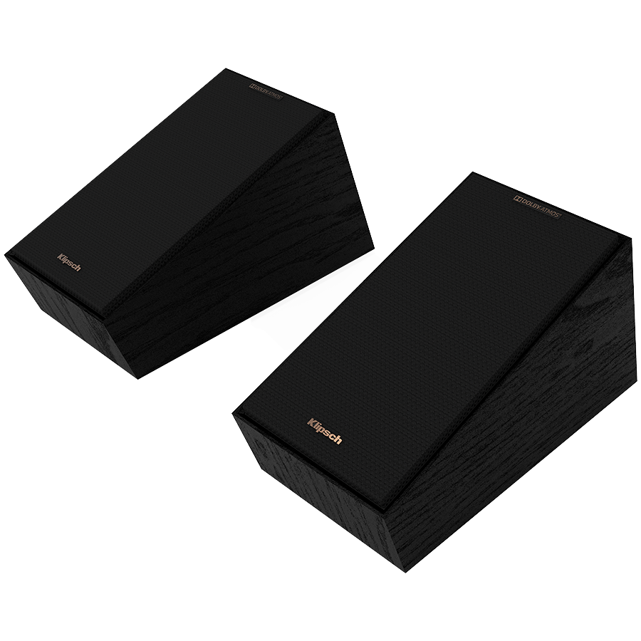 Klipsch Reference R-40SA Dolby Atmos Surround Sound Speakers, Black, Pair [3]