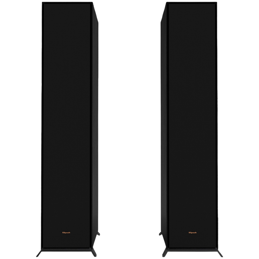 Klipsch Reference R-605FA Floorstanding Speaker with Dolby Atmos, Black, Single [2]