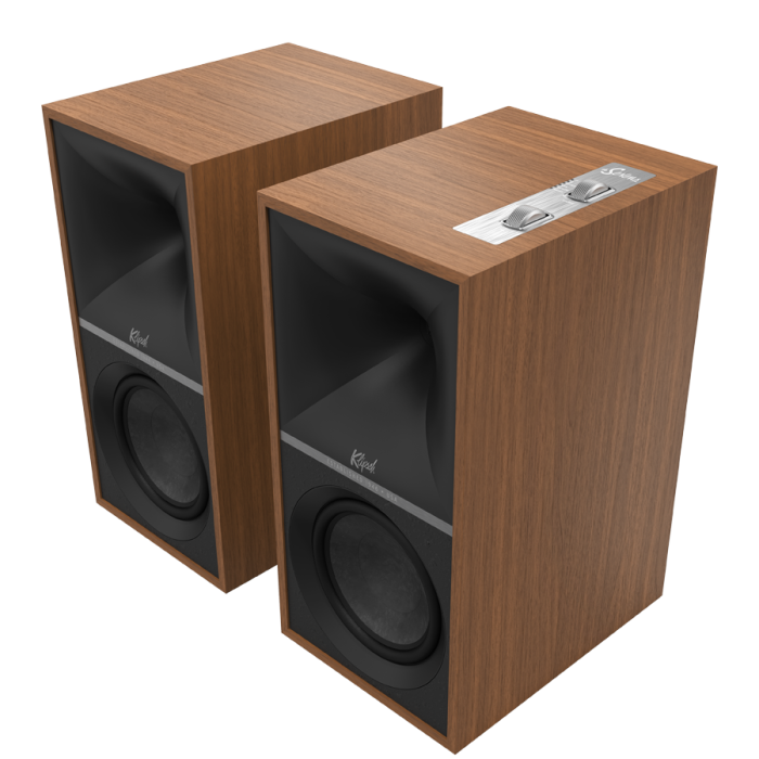 Klipsch The Sevens Powered Speakers (Walnut, Pair) [2]