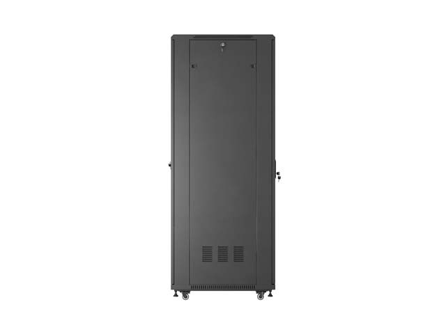 Dulap rack 19 inch freestanding Lanberg 42U 600x800 usa sticla negru (FF01-6842-12BL) - LANBERG [6]