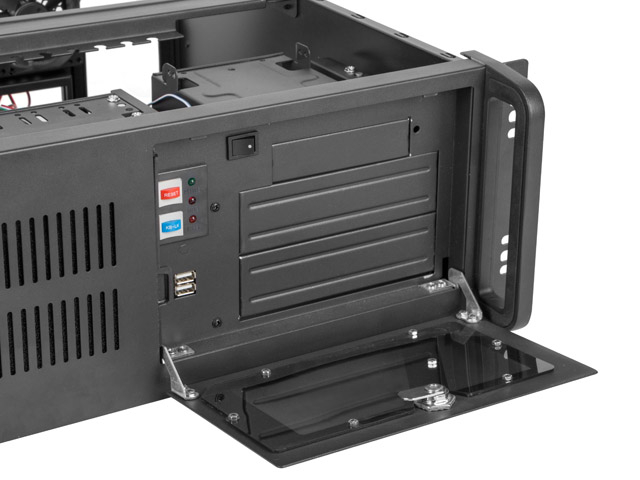 Carcasa server LANBERG SC01 4504 10B Rackmount ATX 19 inch, 4U [2]