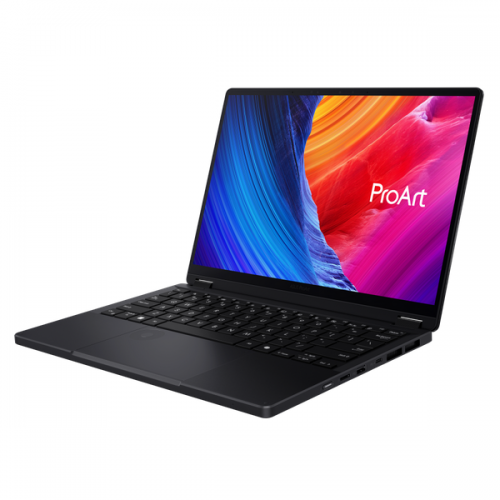 Laptop 2-in-1 ASUS ProArt PX13 HN7306WI-LX010X, AMD Ryzen AI 9 HX 370, 13.3inch, RAM 32GB, SSD 1TB, nVidia GeForce RTX 4070 8GB, Windows 11 Pro, Nano Black [6]
