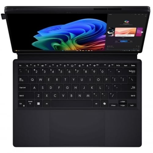 Laptop 2-in-1 ASUS ProArt PZ13 OLED HT5306QA-LX003X, Qualcomm Snapdragon X Plus X1P-42-100, 13.3inch Touch, RAM 16GB, SSD 1TB, Qualcomm Adreno, Windows 11 Pro, Nano Black [10]