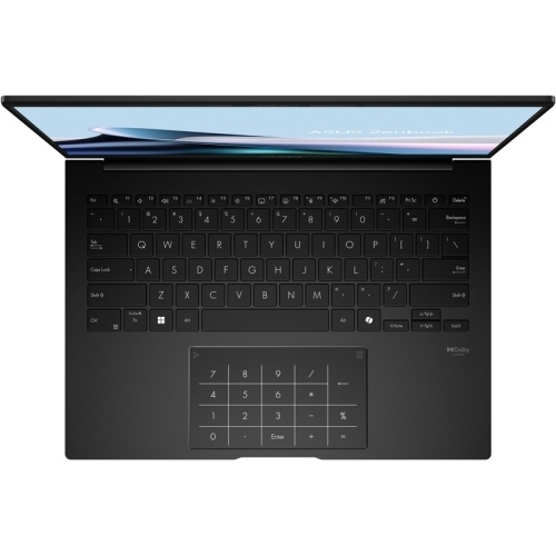 Laptop ASUS VivoBook 14 OLED UM3406KA-QD167X, AMD Ryzen Al 7 350, 14 inch, RAM 32 GB, SSD 1 TB, AMD Radeon 860M, Windows 11 Pro, Jade Black [9]