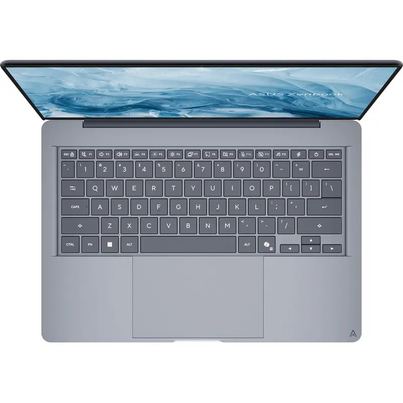 Laptop ASUS Zenbook 14 14 inch FHD OLED AMD Ryzen AI 7 345 24GB 512GB SSD Windows 11 Home Ceraluminum Arctic Blue [6]