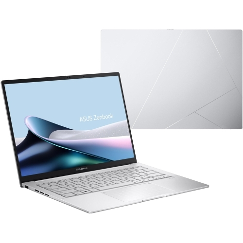 Laptop ASUS Zenbook 14 OLED UX3405CA-PP070X, Intel Core Ultra 9 285H, 14 inch, RAM 32 GB, SSD 1 TB, Intel Arc 140T, Windows 11 Pro, Foggy Silver [7]