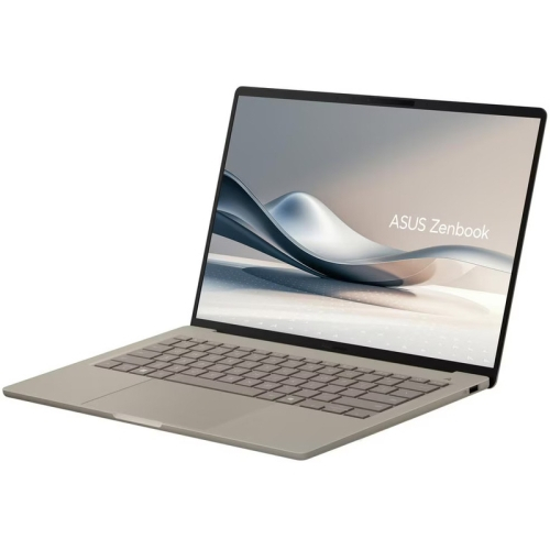 Laptop ASUS ZenBook A14 OLED UX3407RA-QD024X, Snapdragon X Elite X1E-78-100, 14 inch, RAM 32 GB, SSD 1 TB, Qualcomm Adreno, Windows 11 Pro, Zabriskie Beige [2]