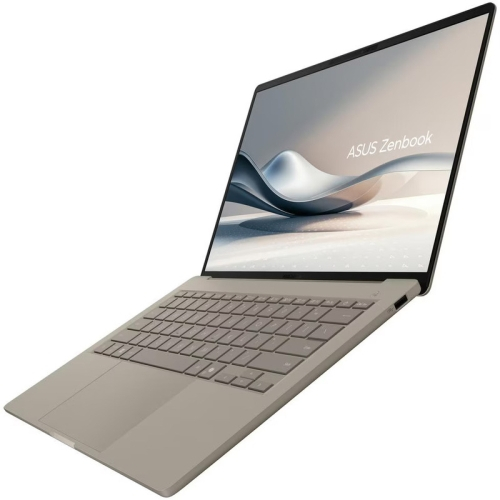 Laptop ASUS ZenBook A14 OLED UX3407RA-QD024X, Snapdragon X Elite X1E-78-100, 14 inch, RAM 32 GB, SSD 1 TB, Qualcomm Adreno, Windows 11 Pro, Zabriskie Beige [9]