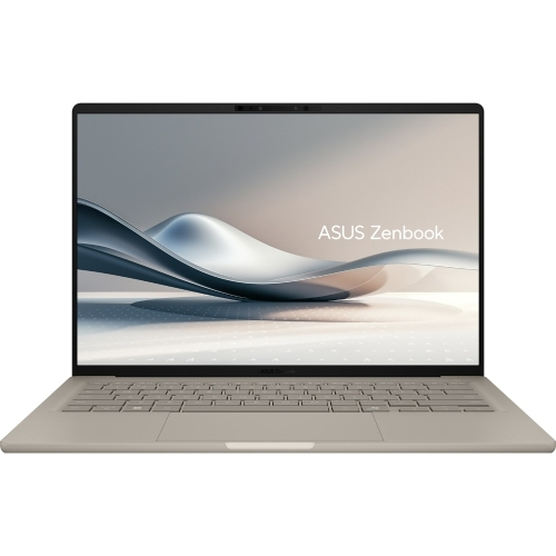 Laptop ASUS ZenBook A14 OLED UX3407RA-QD043X, Snapdragon X Elite X1E-78-100, 14 inch, RAM 16 GB, SSD 1 TB, Qualcomm Adreno, Windows 11 Pro, Zabriskie Beige [1]